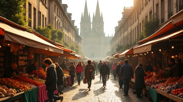 Le marché du samedi à Bordeaux : arriver tôt ou tard