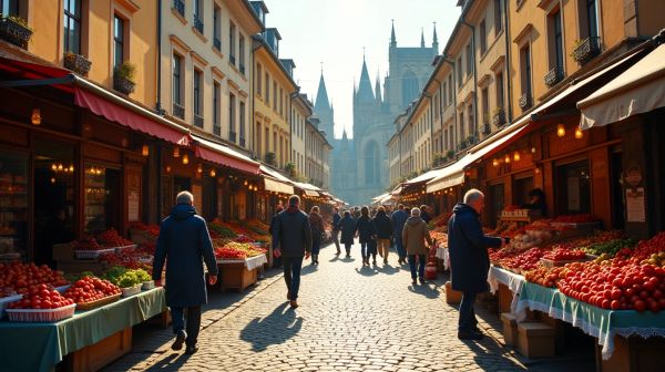 Le marché du samedi à Bordeaux : arriver tôt ou tard