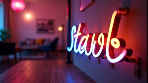 Personnaliser un néon pour sublimer votre décoration intérieure