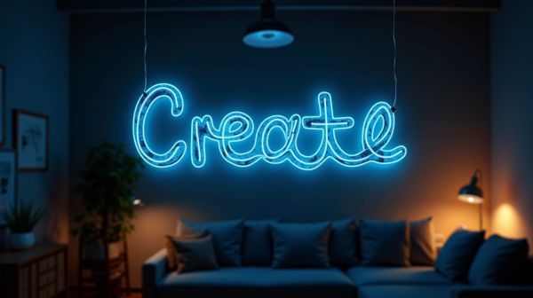 Personnaliser un néon pour sublimer votre décoration intérieure